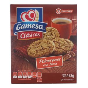 Polvorones  Nuez  Gamesa  432.0 - Gr