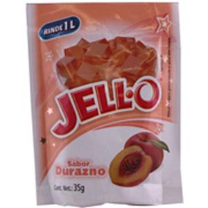 Gelatina   Durazno  Jell-O  25.0 - Gr