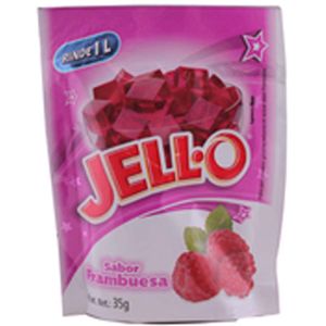 Gelatina  Frambuesa  Jell-O  25.0 - Gr