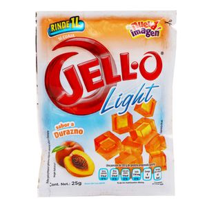 Gelatina Light  Durazno  Jell-O  25.0 - Gr