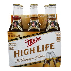 Cerveza  High Life   Miller  6.0 - Pack