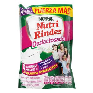 Nutri-Rindes  Deslactosado Bolsa   Nestle  460.0 - Gr