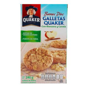 Galleta  De  Avena Con Manzana  Quaker  240.0 - Gr