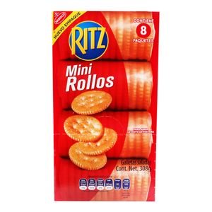 Galletas  Mini Rollos Ritz    Nabisco  308.0 - Gr