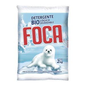 Deterg Polvo   Moteado  Foca  2.0 - Kg