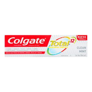 Crema Dental  Total 12  Colgate  100.0 - Ml