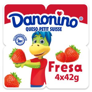 Queso Petit  Suisse Fresa  Danonino  4.0 - Pack