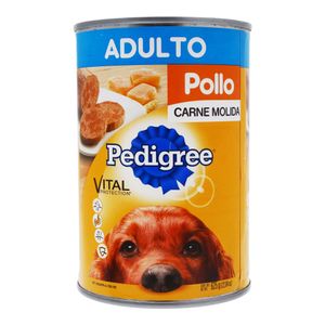 Comida Perro  Carne Molida De Pollo  Pedigree  625.0 - Gr