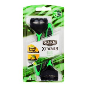 Rastrillo Xtreme3  Piel Sensible  Schick  4.0 - Pza