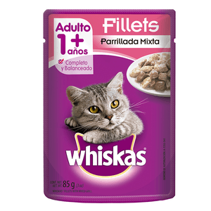 Comida Gato  Parrillada Mixta  Whiskas  85.0 - Gr