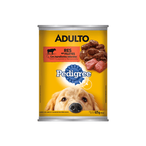 Comida Perro  Guisado Con Carne De Res  Pedigree  625.0 - Gr