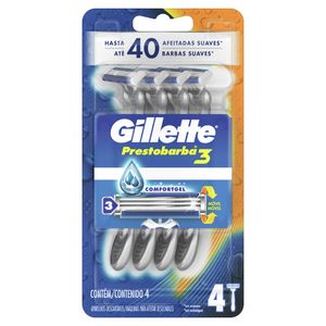 Prestobarba  P Sensib 3 Hojas  Gillette  4.0 - Pza