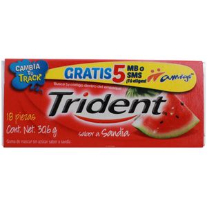 Val U Pack  Watermelon  Trident  30.6 - Gr