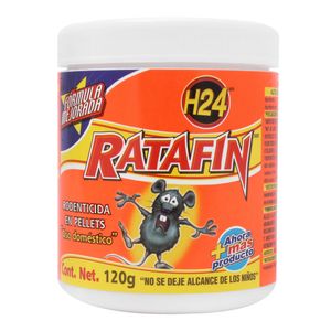 Rodenticida  Ratafin  H-24  120.0 - Gr