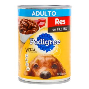 Comida Perro  Trozos Guisado Res  Pedigree  375.0 - Gr