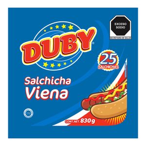 Salchicha  Viena     Duby  830.0 - Gr