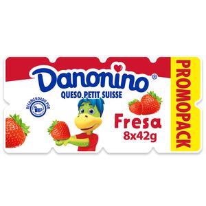 Queso Petit  Suisse Fresa  Danonino  8.0 - Pack