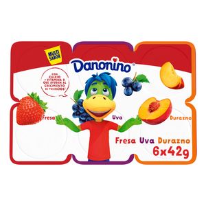 Yoghurt Bebible  Fresa Uva  Dur.  Danonino  6.0 - Pza