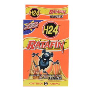 Rodenticida  Ratafin Trampas P/Raton  H-24  77.0 - Gr