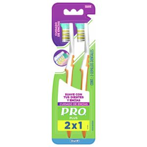 Cepillo Dental  Plus 2X1  Pro   2.0 - Pza