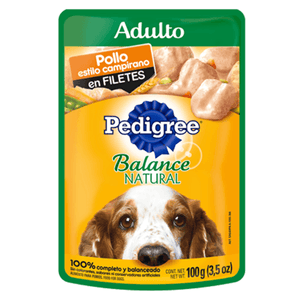 Comida P/Perro  Pollo Y Vegetales Pouch  Pedigree  100.0 - G