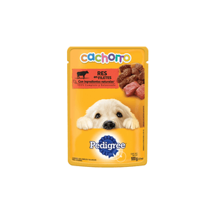 Comida P/Perro  Puppy Pouch Res  Pedigree  100.0 - Gr