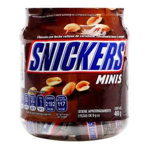 Chocolate  Miniat Vitrolero  Snickers  1.0 - Pza