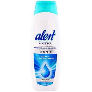Shampoo  2 En 1 Control Caspa   Alert  700.0 - Ml