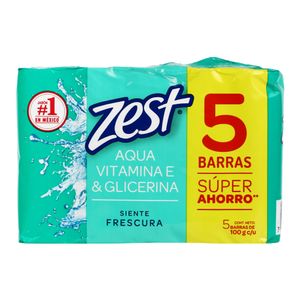 Jabon  Aqua 100Gr C/U  Zest  5.0 - Pza