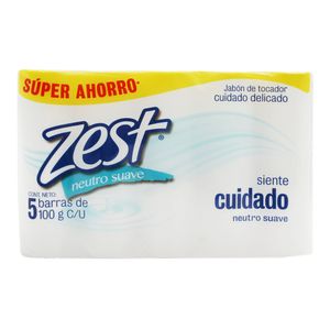 Jabon  Neutro 100Gr C/U  Zest  5.0 - Pza
