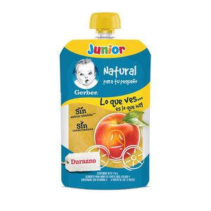 Papilla Gerber Junior Etapa 4 Durazno 110g