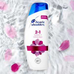 Shampoo  2 En 1 Suave Y Manejable  Head&Shoul  375.0 - Ml