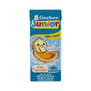 Bebida Hidratante Junior Splasher Etapa 4 Pina Naranja 200ml