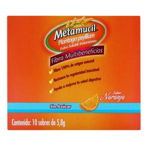 Naranja  Sobres 5.8 Gr  Metamucil  10.0 - Sob