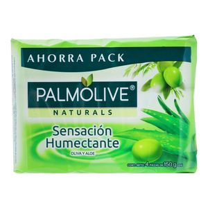 Jabon  Nats Oliva Y Aloe 150Gr  Palmolive  4.0 - Pza