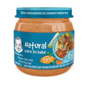 Papilla Gerber Etapa 2 Res con Verduras 113g