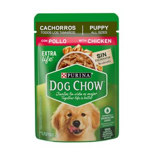 Dog Chow   Pouch Cachorro Pollo  Purina  100.0 - Gr