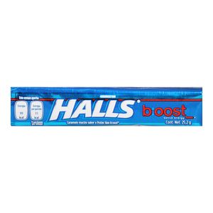 Caramelo Macizo  Boost  Halls  25.2 - Gr