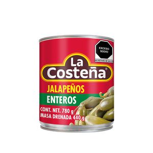 Chiles Jalapenos  Enteros  La Costena  780.0 - Gr