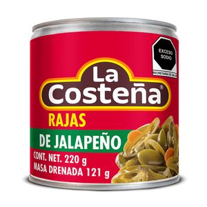 Chiles Rajas Verdes La Costena 220-Gr