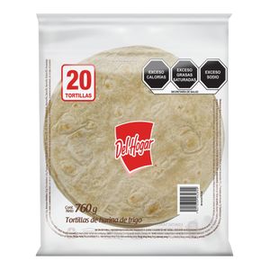 Tortilla  De Harina  Del Hogar  762.0 - Gr
