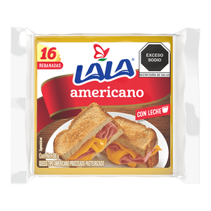 Queso  Americano  Lala  288.0 - Gr
