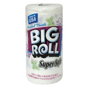 Toalla D/Cocina  Big Roll C/DiseÑO  Super Soft   1.0 - Pza