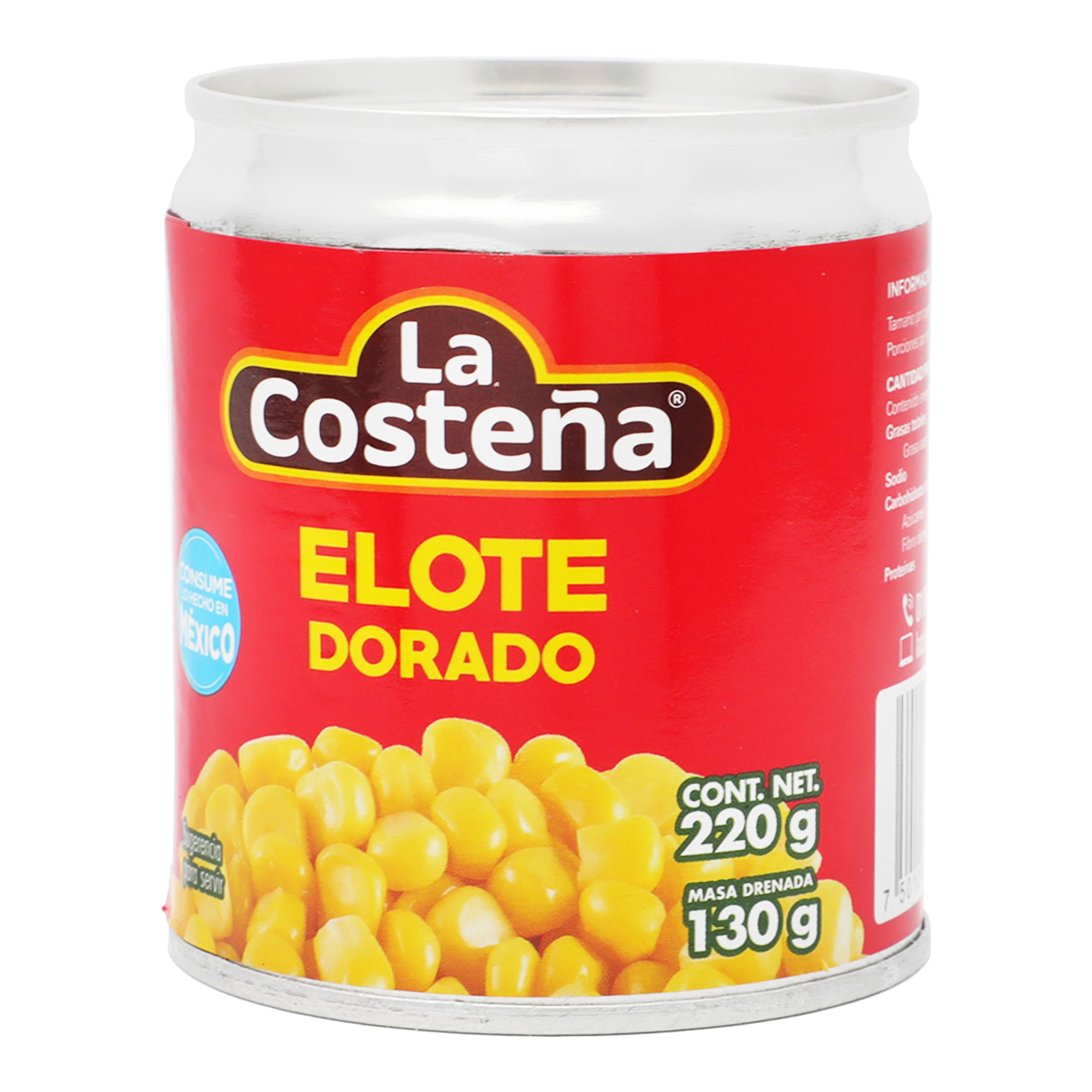 Elote Dorado Entero La CosteÑA  - Gr