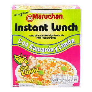 Sopa Instantanea  Camaron Limon  Maruchan  64.0 - Gr