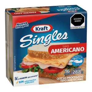 Queso  Americano  Kraft Heinz  288.0 - Gr