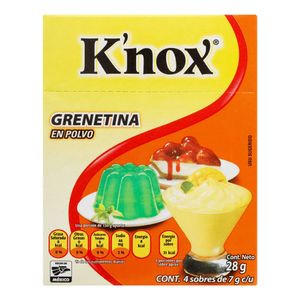 Gelatina  Sin Sabor  Knox  28.0 - Gr