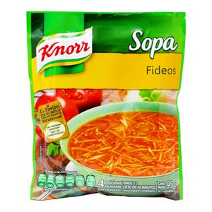 Sopa  Fideo  Knorr  95.0 - Gr