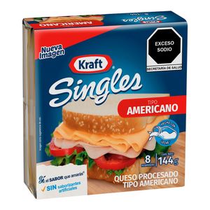 Queso  Americano  Kraft Heinz  144.0 - Gr