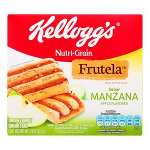 Barra Nutri Grain  Frutela Manzana  Kelloggs  222.0 - Gr